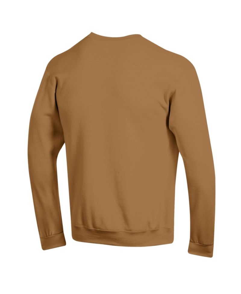 Men's Brown Iowa Hawkeyes Latte Fleece Sweatshirt