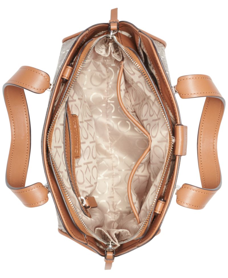 Audrey Signature Convertible Satchel
