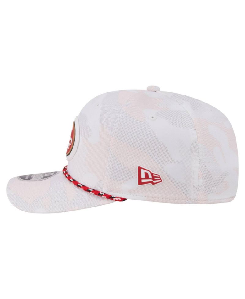 Men's White San Francisco 49ers Camo Rope 9SEVENTY Adjustable Hat
