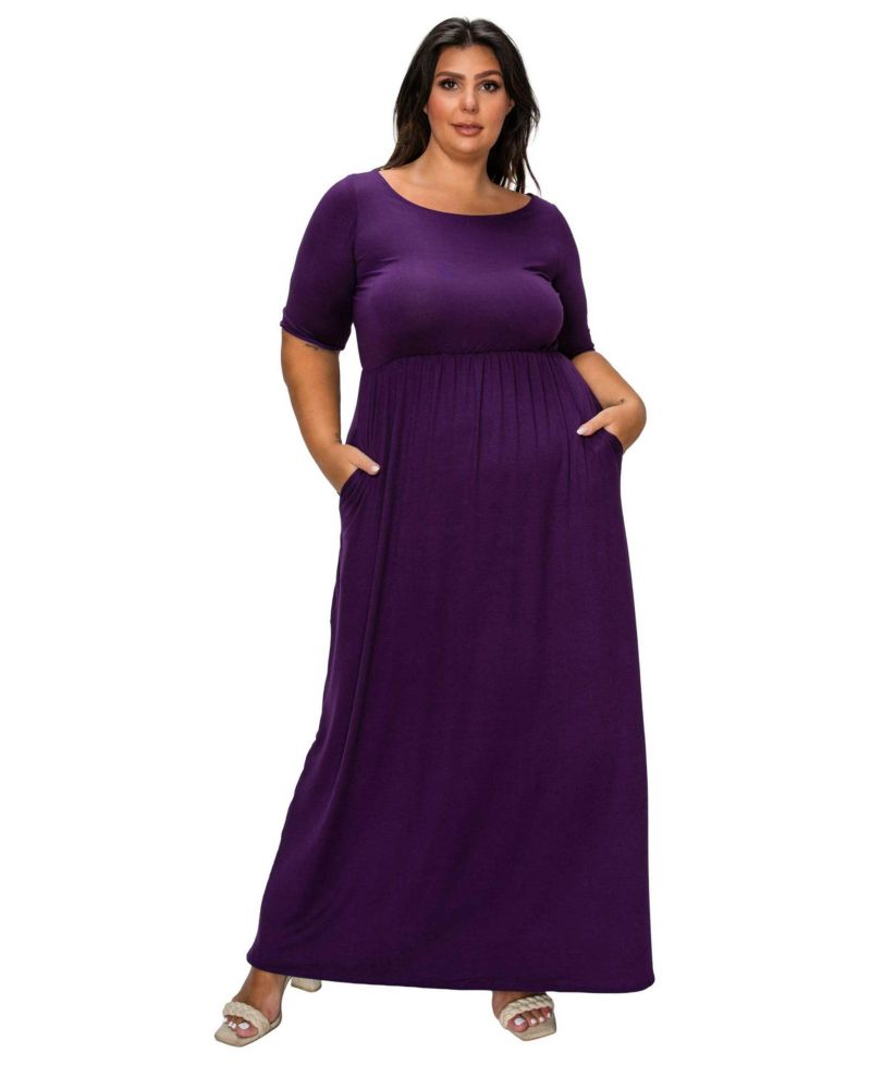 Women's Plus Size Jourdan Tiered Maxi Dress