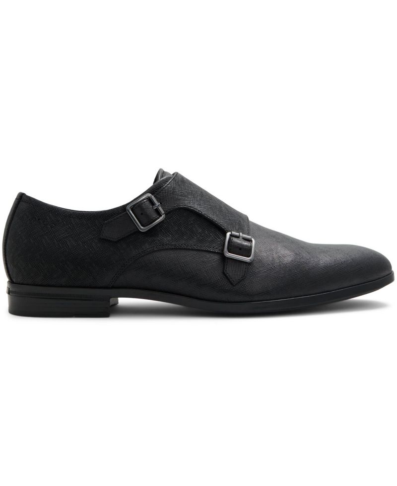 Men's Benedetto Monk Strap Shoes- Wide Width