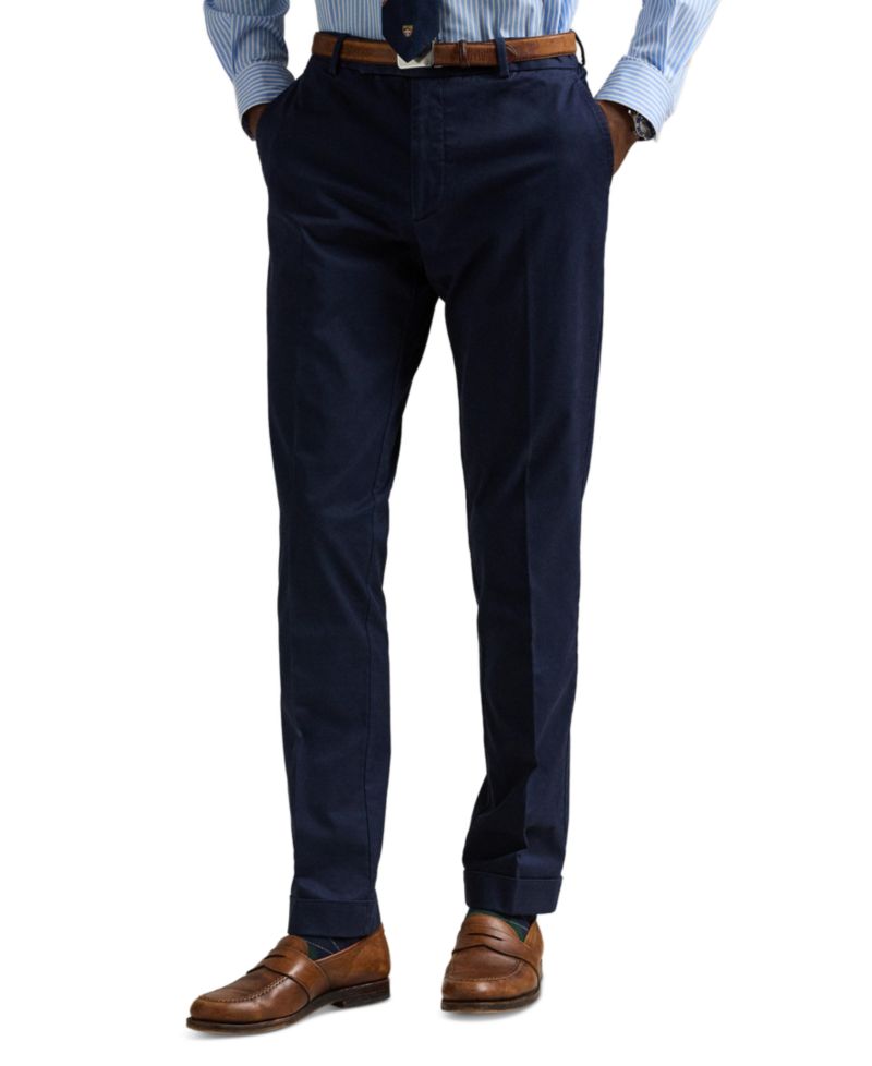 Men's Stretch Chino Suit Trousers