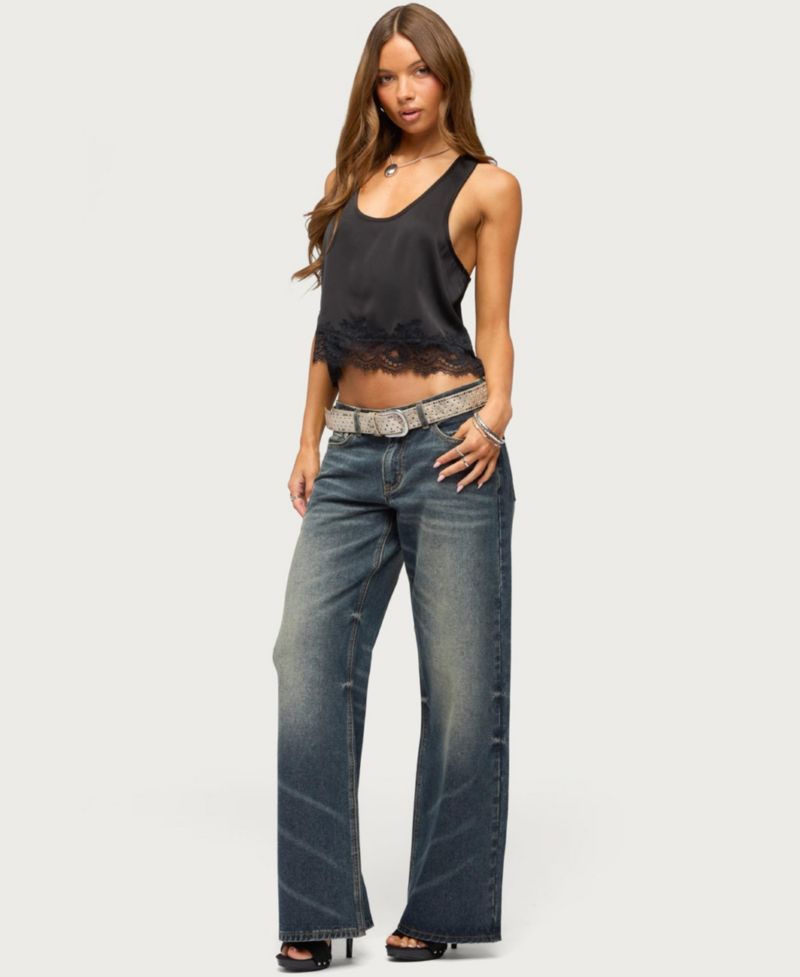 Women's Onie Lace Scoop Neck Tank Top