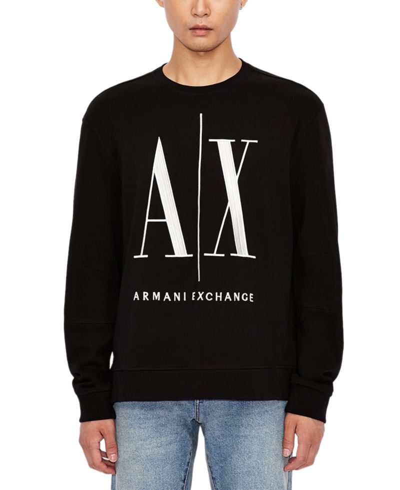Men's Icon Logo Pullover Sweatshirt