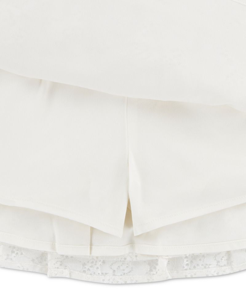 Girls' 5-18 Lace Mini Skort