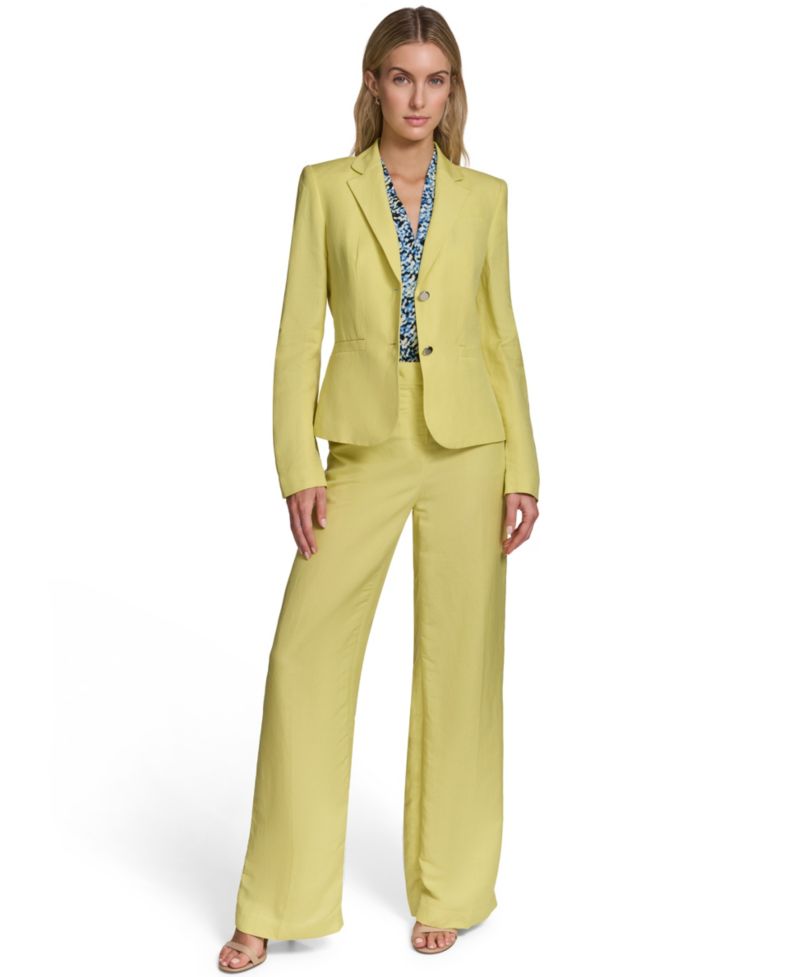 Women's Two-Button Notch-Lapel Blazer