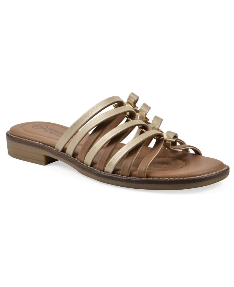 Women's Mazy Slip-On Flat Sandals