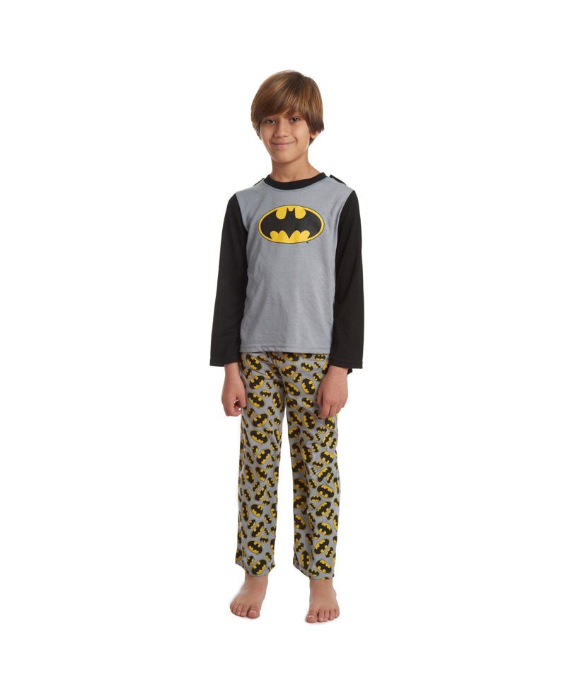 Boys' 4-20 Long-Sleeve Pajama Top, Pants and Detachable Cape, 3-Piece Set