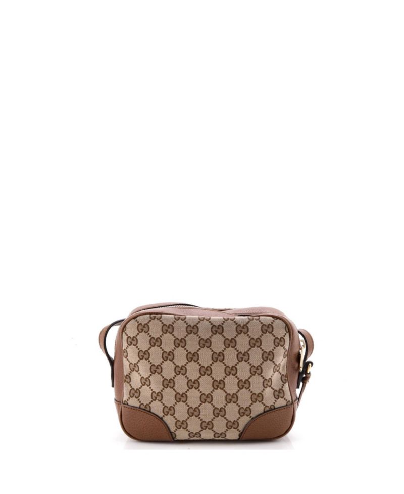 Mini Bree Disco Crossbody Bag GG Canvas with Leather