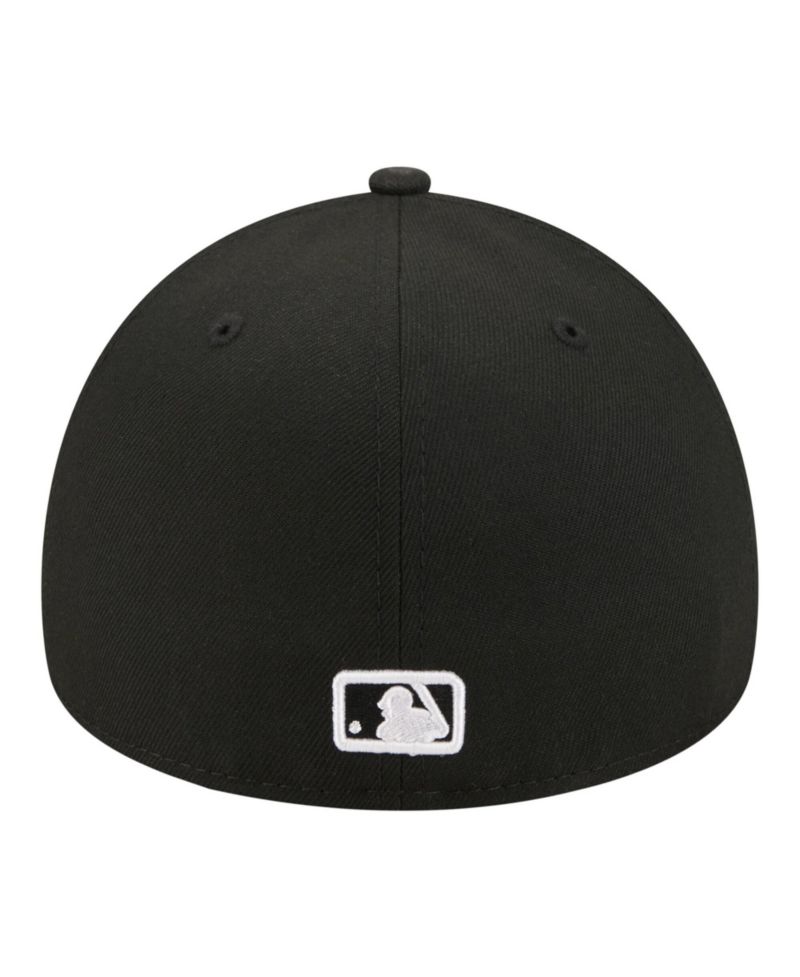 Men's Black New York Mets A-Frame 59FORTY Fitted Hat