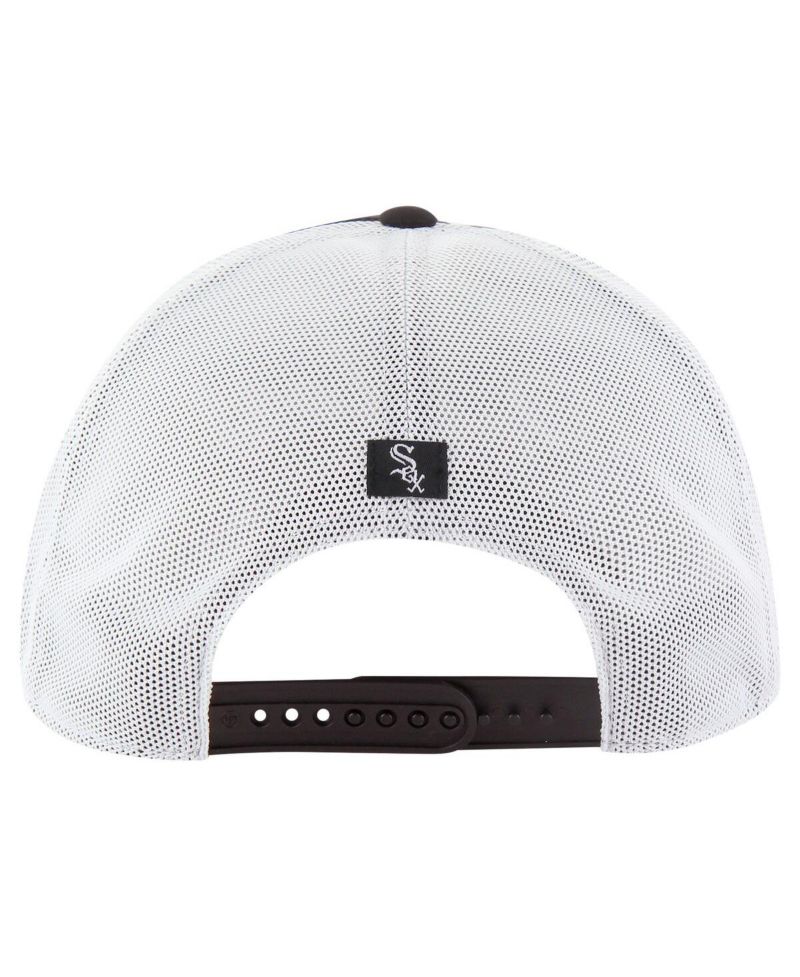 Men's Black Chicago White Sox Downburst Trucker Adjustable Hat