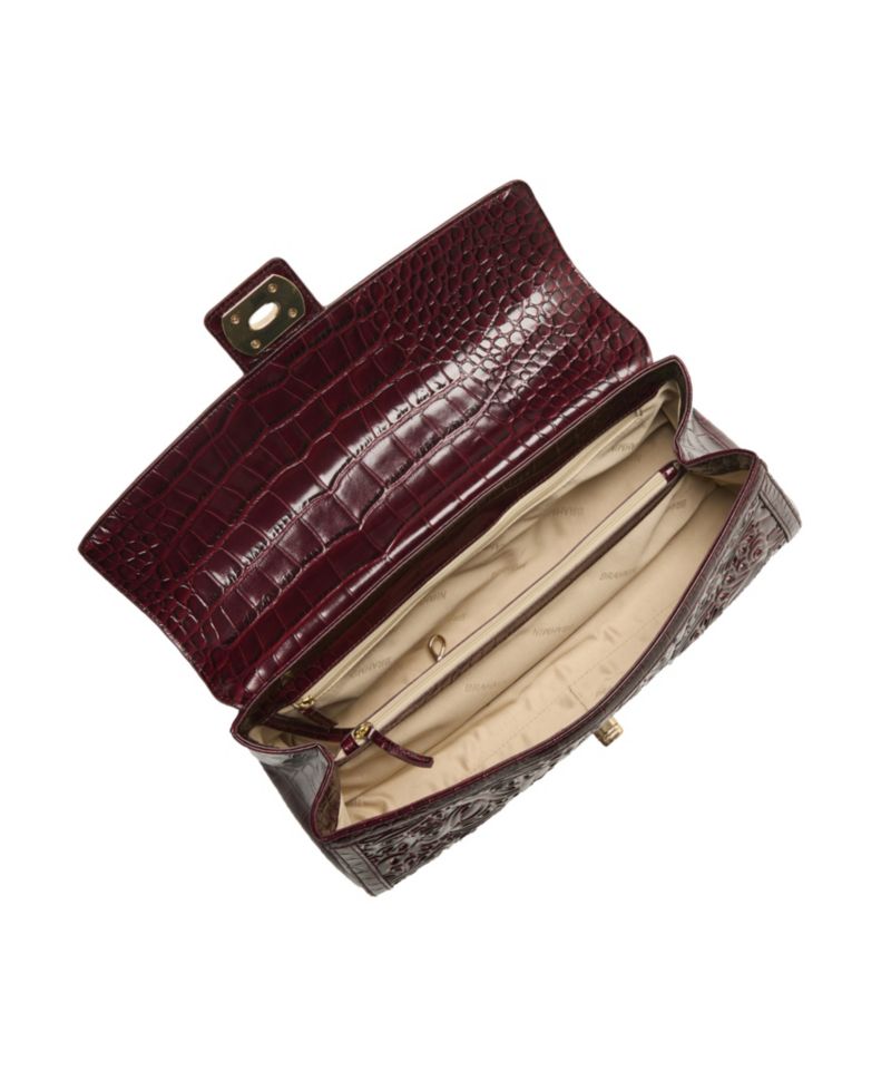 Dayan Marymere Medium Leather Satchel Bag