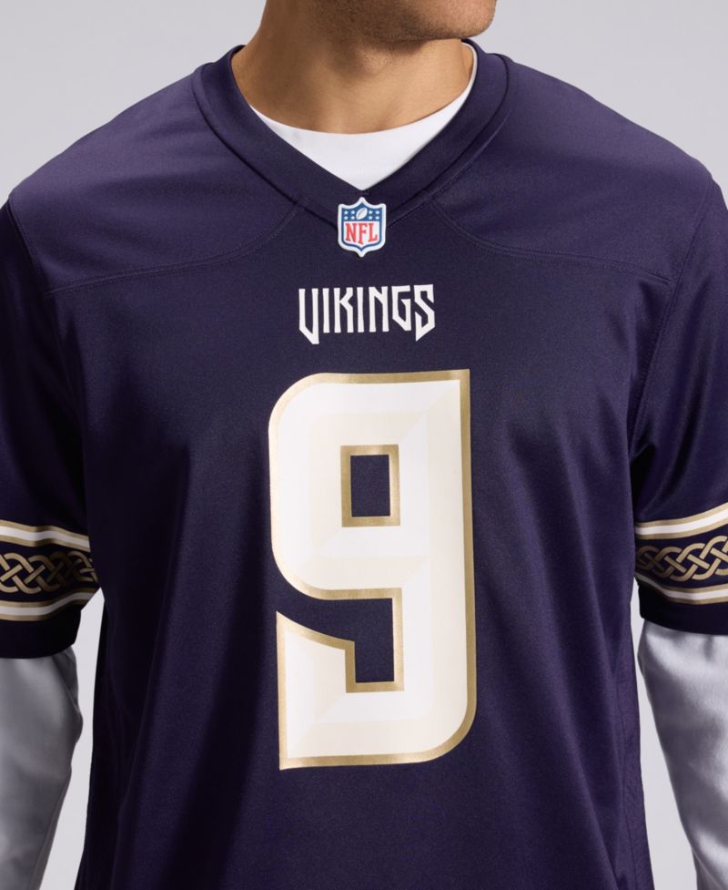 Men's J.J Mccarthy Purple Minnesota Vikings 2026 Rivalries Collection Game Jersey