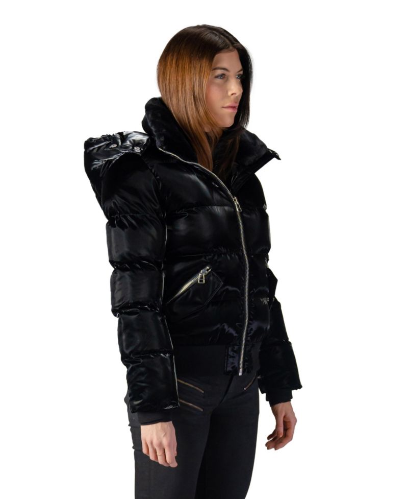 Women's Woody Bomber Quilted Winter Coat