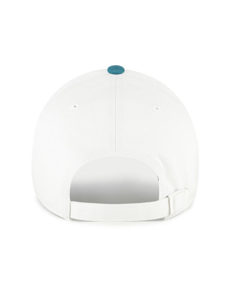 Men's White/Teal Arizona Diamondbacks Contemporary Tonal Clean Up Adjustable Hat