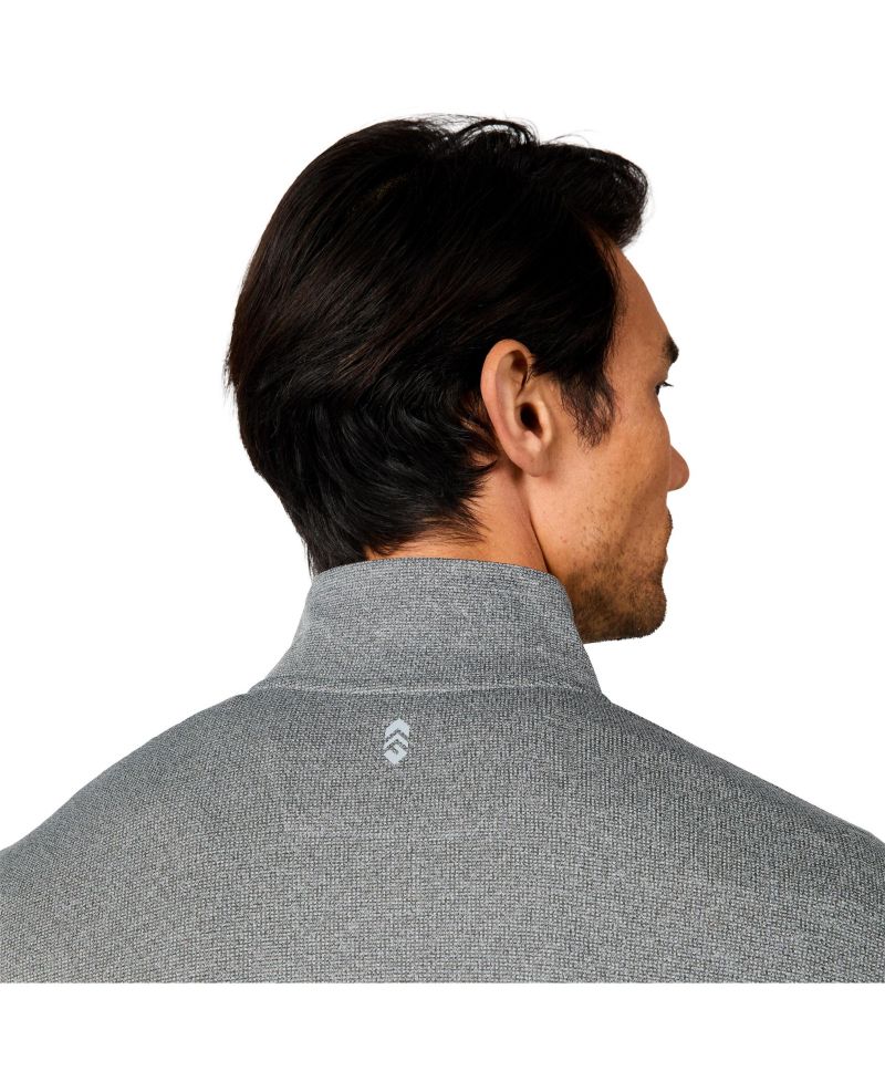Men's Tech Double Face Quarter Zip Shirt