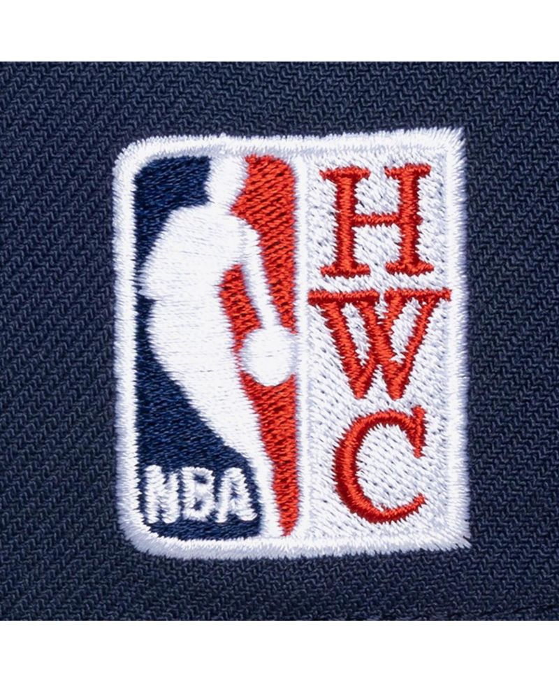 Men's Navy Golden State Warriors Hardwood Classics Legendary Away Pro-Pinch Adjustable Hat