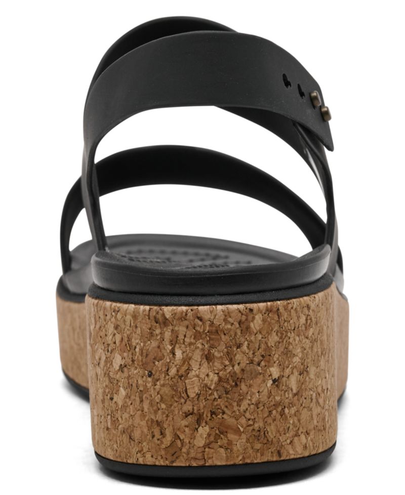 Women's Brooklyn Cork Low Wedge Sandals from Finish Line