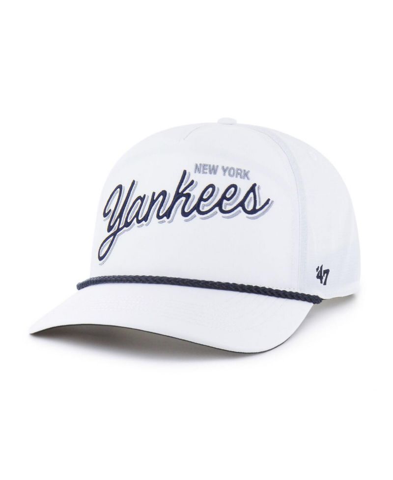 Men's White New York Yankees Brrr Fairway Hitch Adjustable Hat