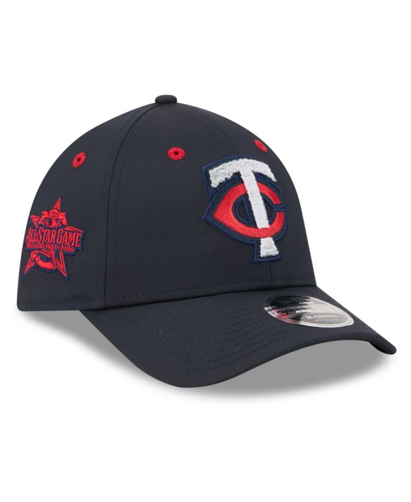 Men's Navy Minnesota Twins 2026 MLB All-Star Game Workout 39THIRTY M-Crown Flex Hat