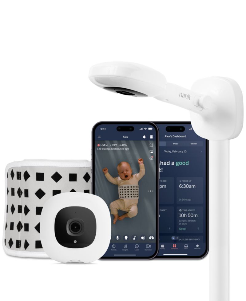 Pro Smart Baby Monitor and Wall Mount