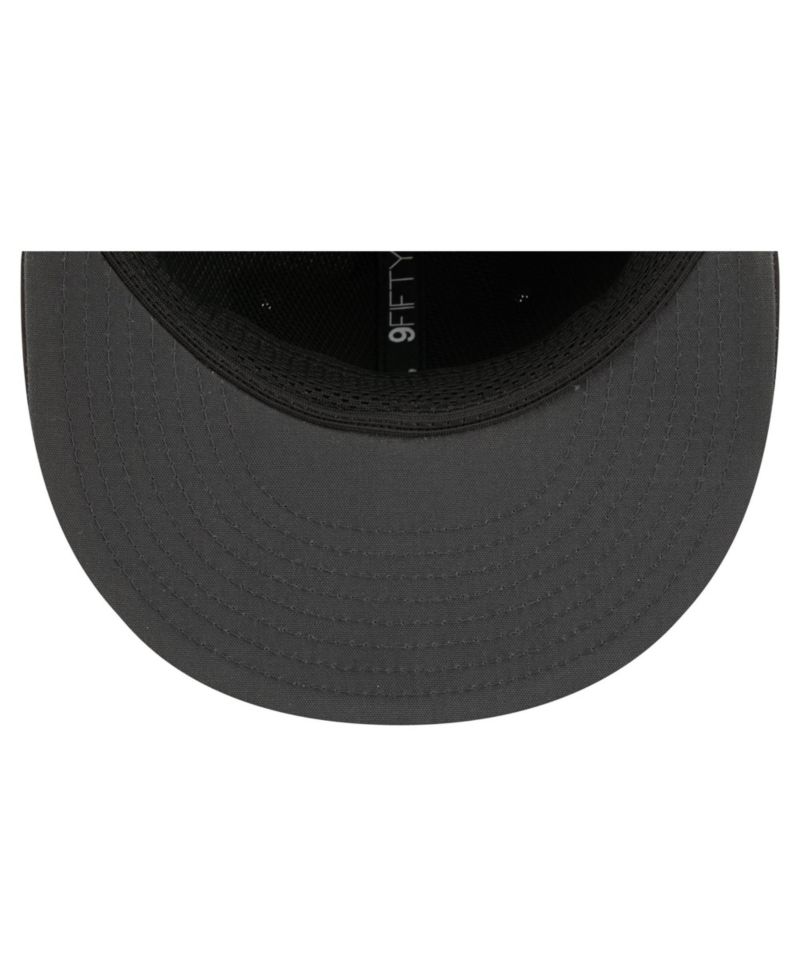 Men's Black Detroit Lions 2026 Sideline 9FIFTY Snapback Hat