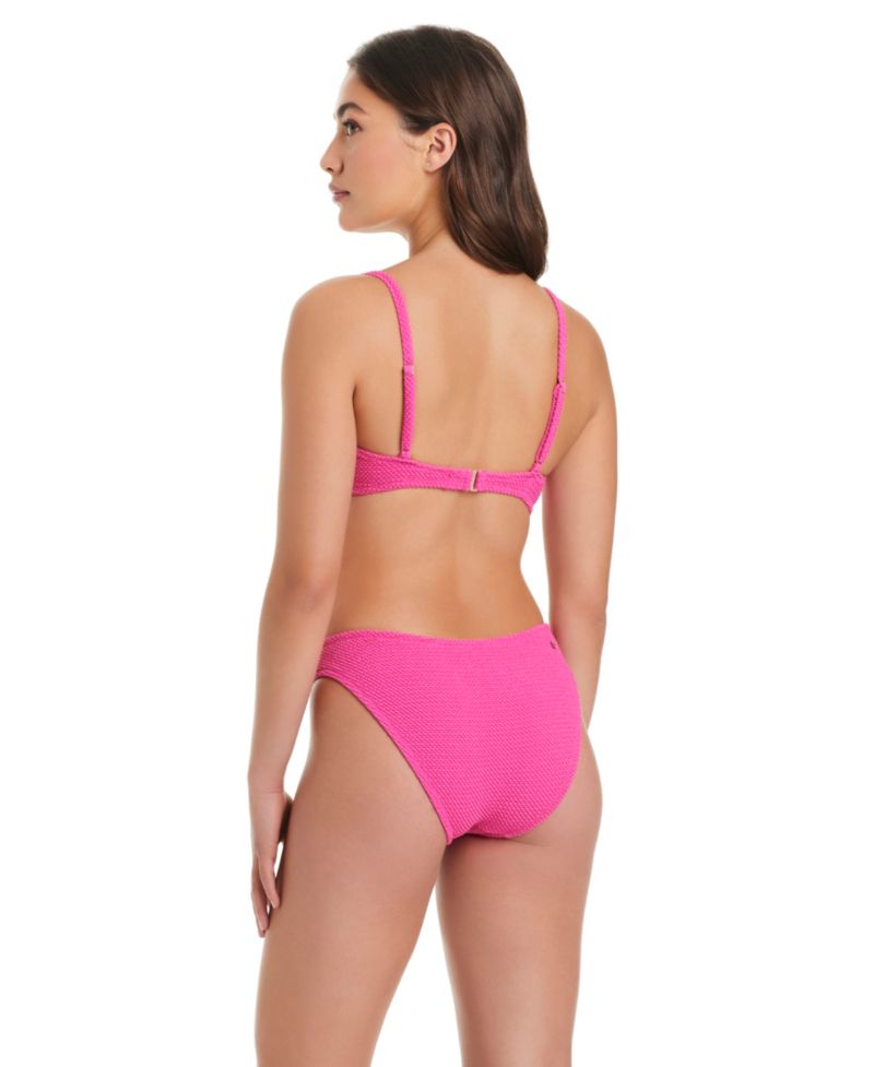 Women's Textured Tide Classic Hipster Swim Bottoms