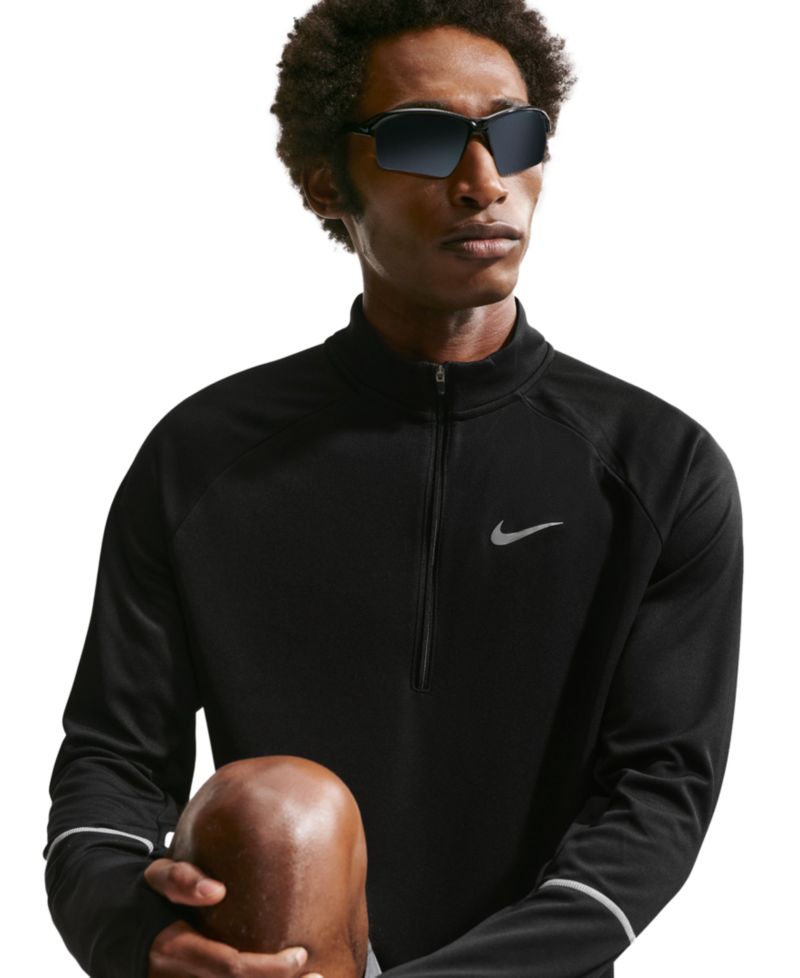 Men's Miler Dri-FIT Quarter-Zip Running T-shirts