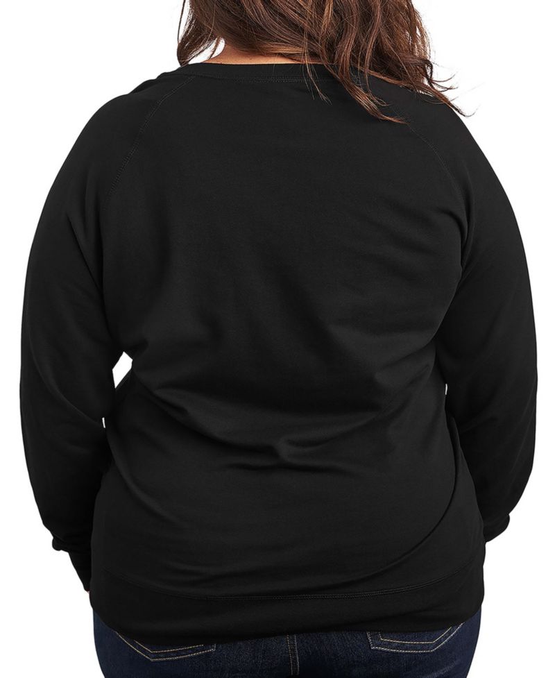 Women's Barbie Valentine Candy Hearts French Terry Long-Sleeve T-Shirt