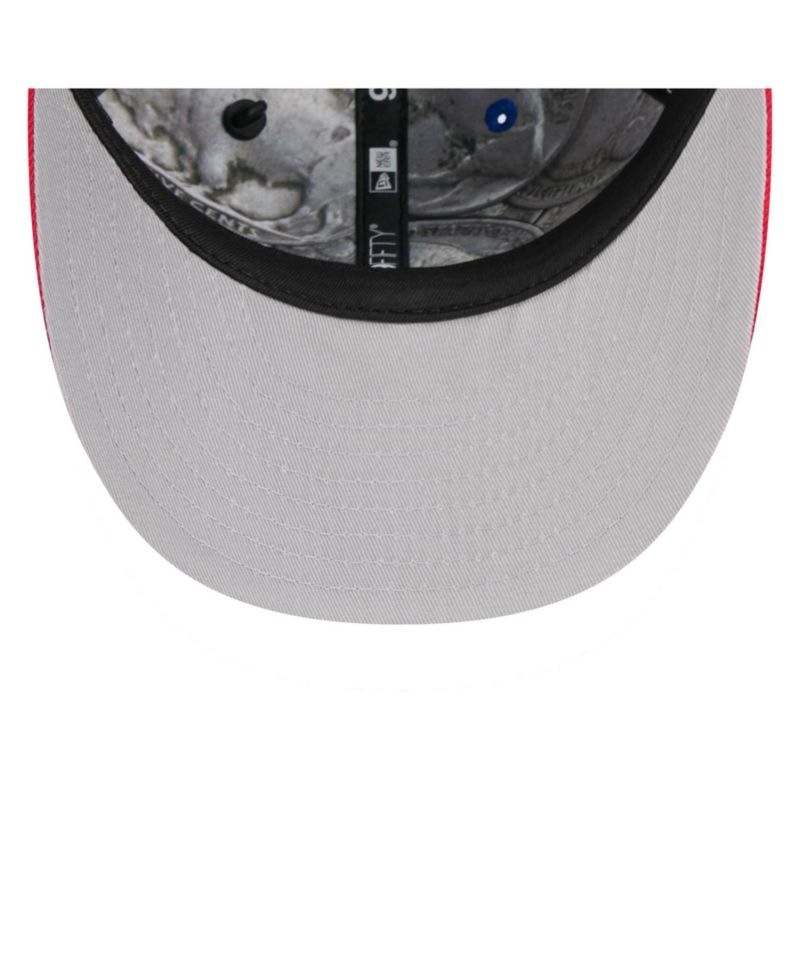 Men's Royal/Red Buffalo Bills 2026 NFL Draft On Stage Pre-Curved 9FIFTY Snapback Hat