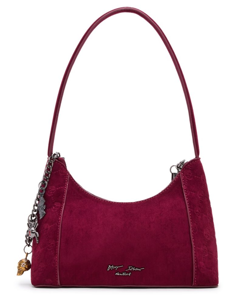 Headliner Deboss Small Zipper Shoulder Handbag