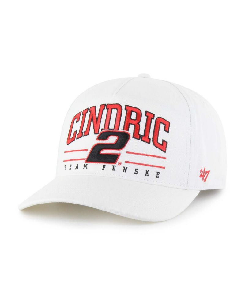 White Austin Cindric Roscoe Hitch Adjustable Hat