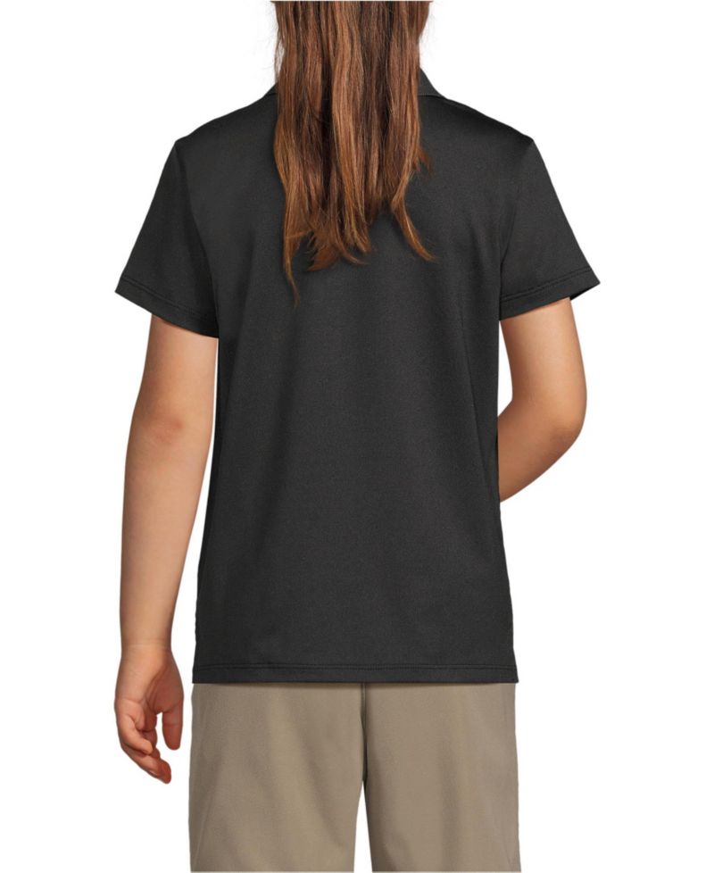 Girls Short Sleeve Feminine Fit Rapid Dry Polo Shirt