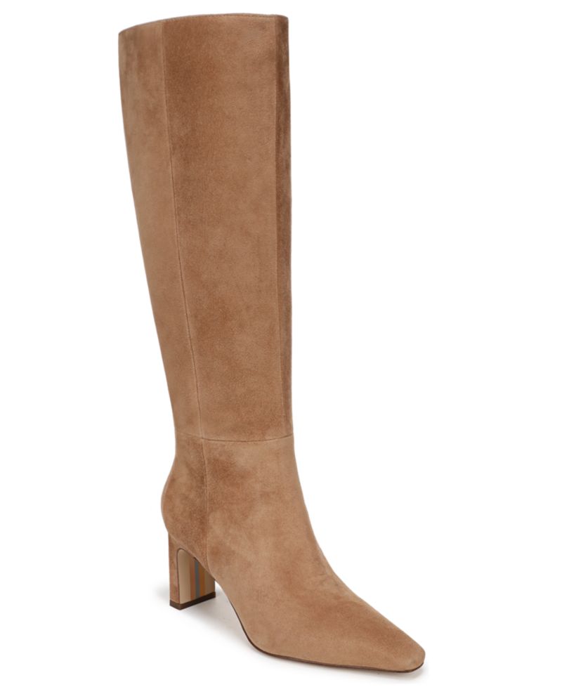 Women's Sylvia Snip Toe Knee High Dress Boots, Regular, Wide & Extra Wide Calf