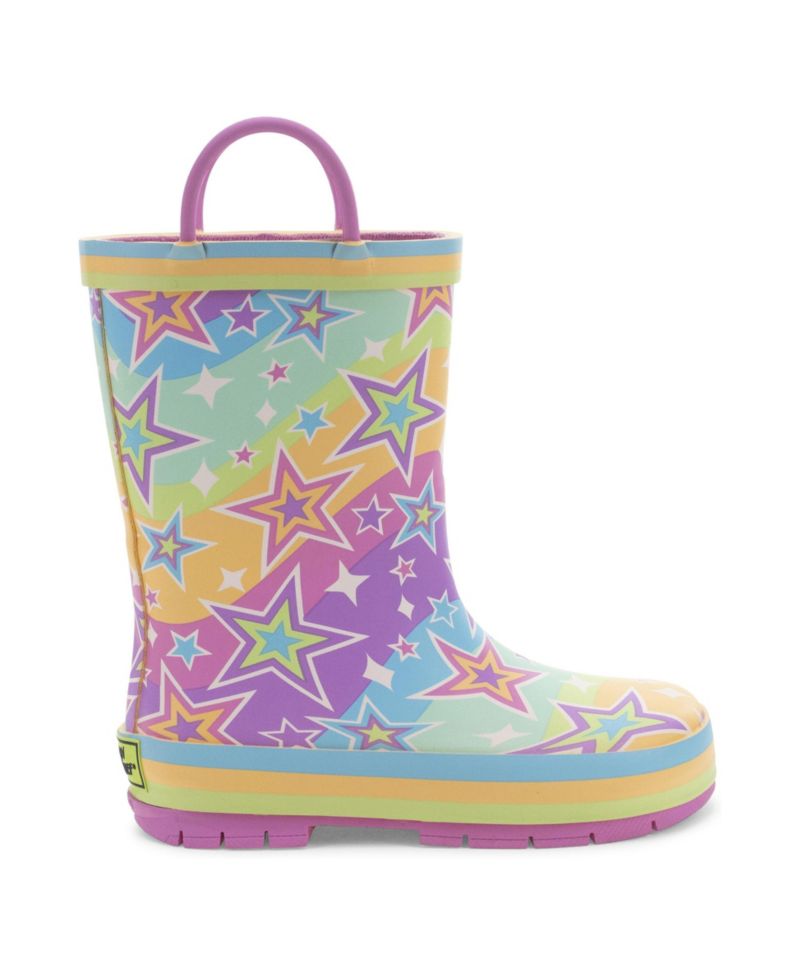 Kids ( 1 to 13 ) Galaxy Sparkle Rain Boot