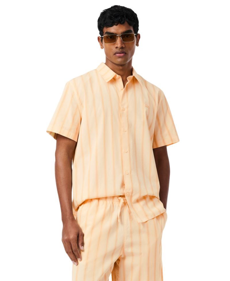 Men's Short-Sleeve Striped Shirt