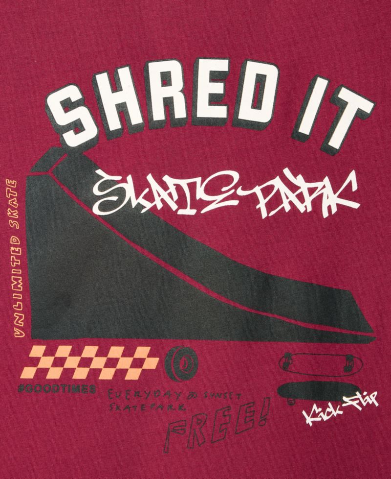 Boys' XS-XL Skate Park Graphic T-Shirt