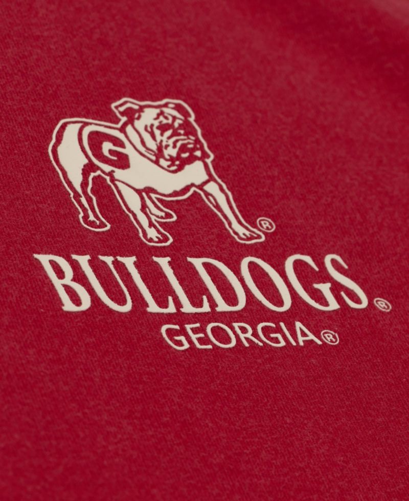 Men's Red Georgia Bulldogs Core Icon T-Shirt