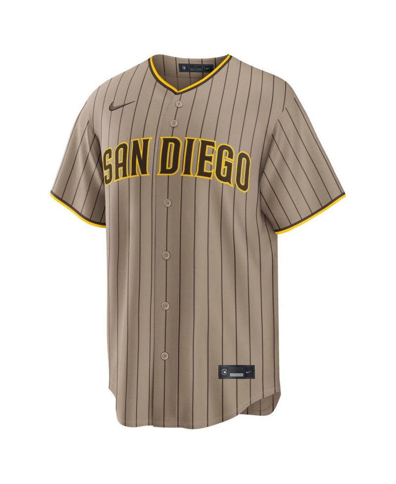 Men's Sand San Diego Padres Alternate Replica Jersey