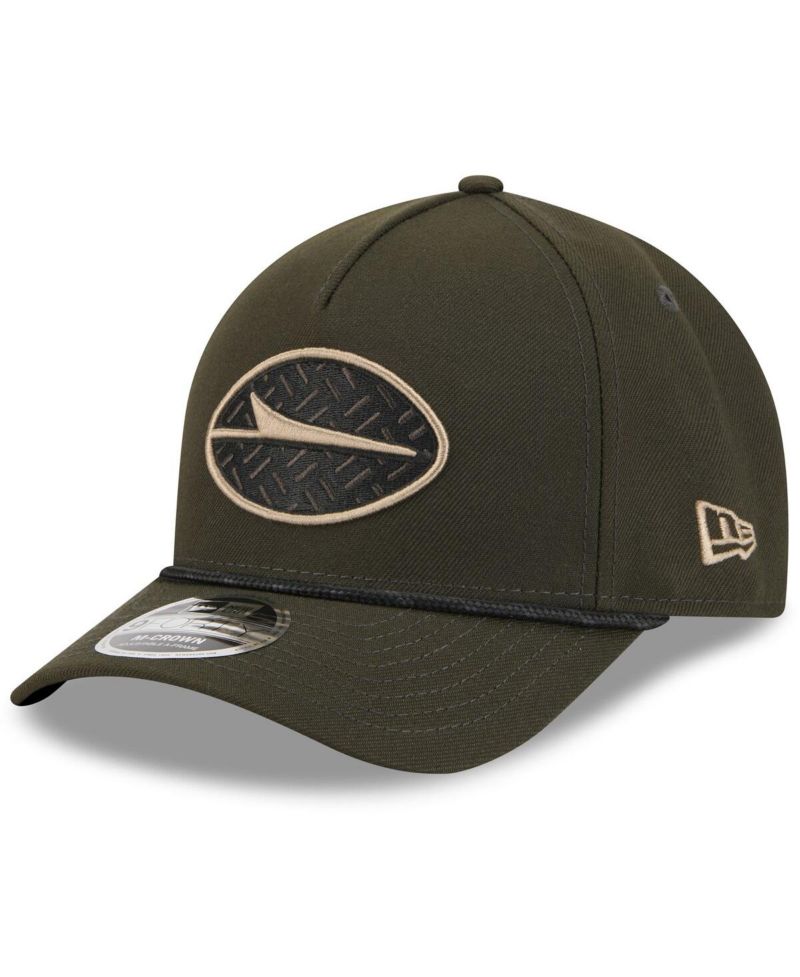 Men's Gotham Green New York Jets 2025 Rivalries Collection Sideline A-Frame 9FORTY Adjustable Hat