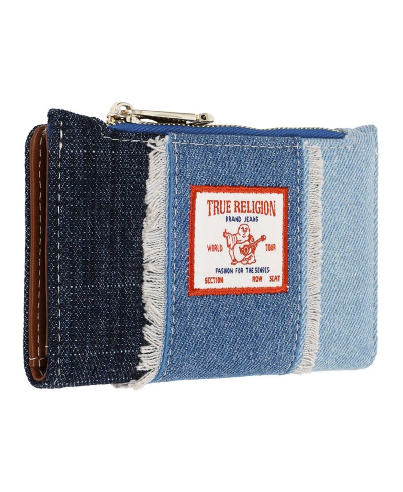 Colin Highbridge Patchwork Denim Mini Wallet