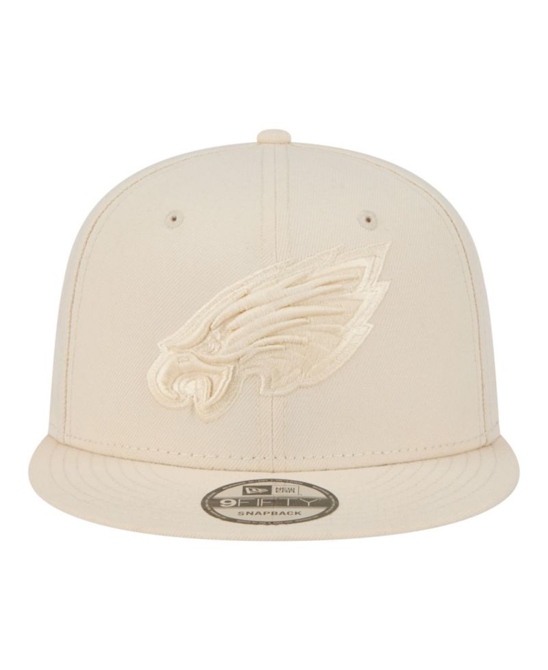 Men's Cream Philadelphia Eagles Colorpack 9FIFTY Snapback Hat