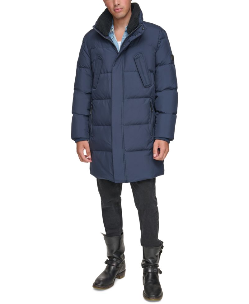 Men's Valcour Duvet Quilted Parka Coat