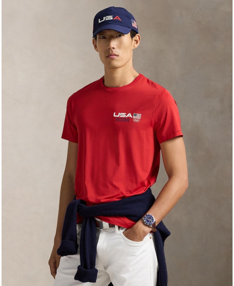 Men's Team USA Stretch Jersey T-Shirt