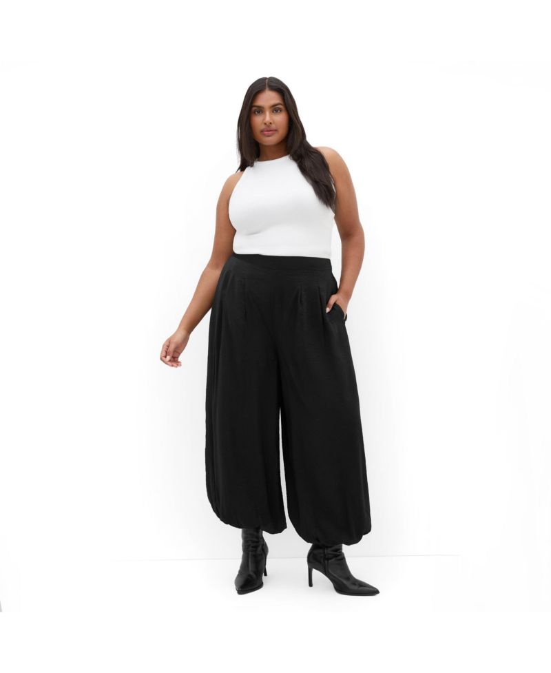 Plus Size Flow Harem Pant