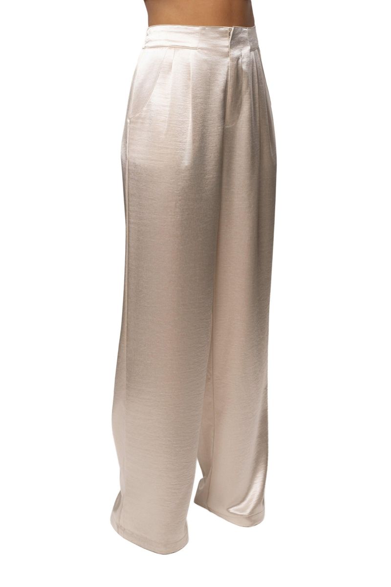 Womens Thea Satin Pants