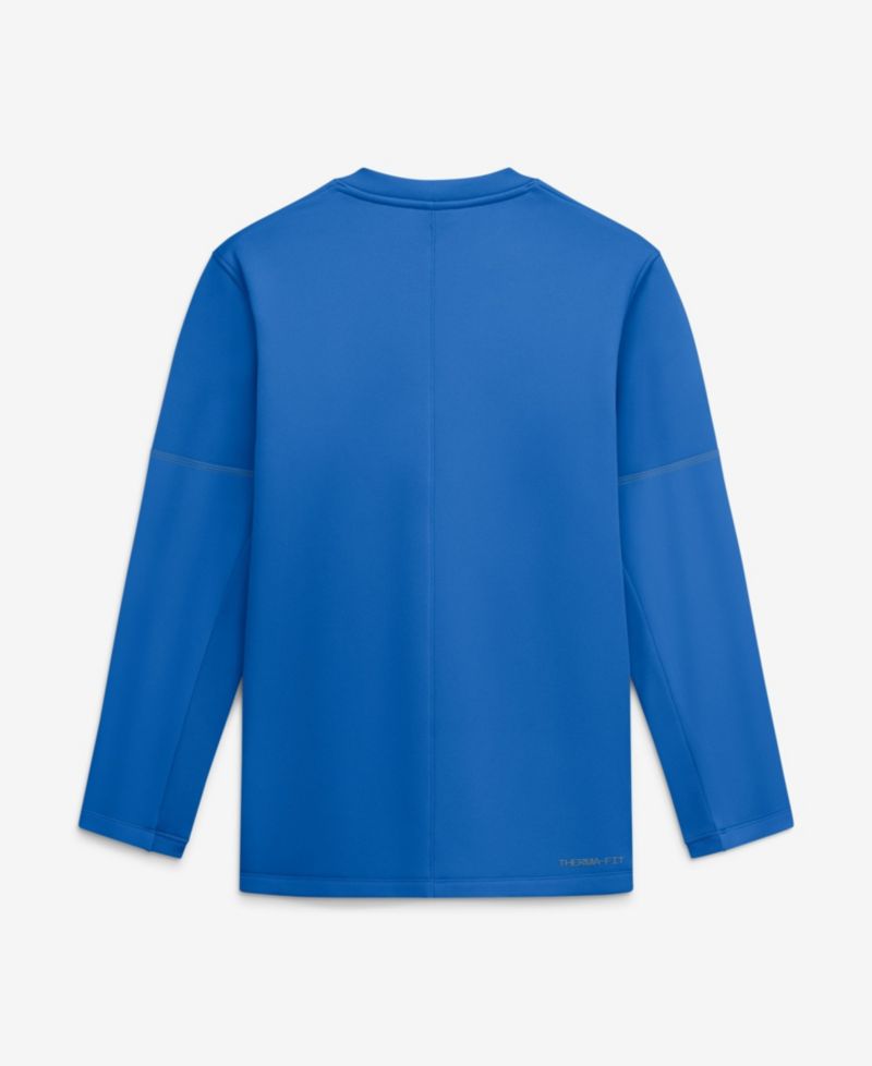 Men's Blue UCLA Bruins 2026 Sideline Coaches Therma-FIT Long Sleeve Top