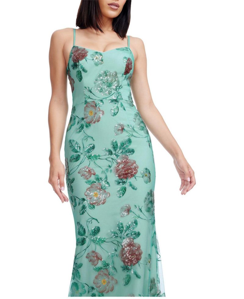 Women's Giovanna Floral Sequin Mermaid Gown