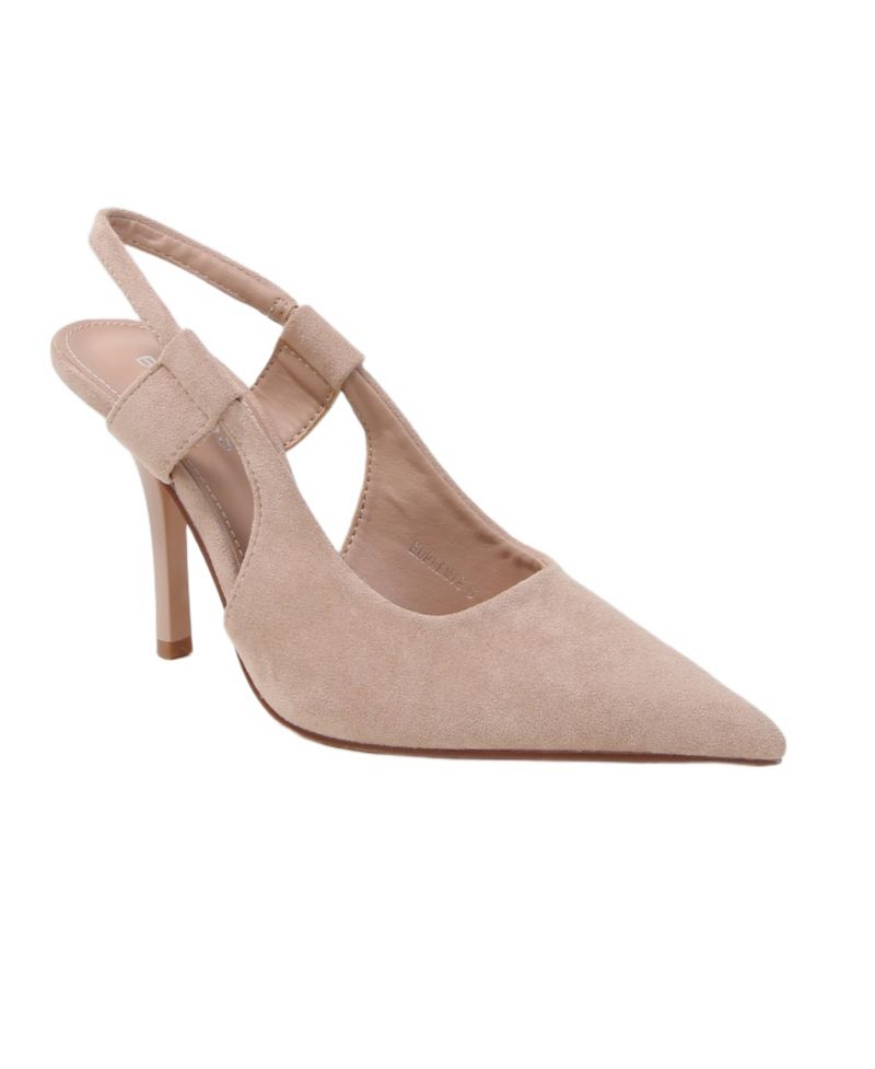 women's Euphemie Microfiber Suede Slingback Pumps