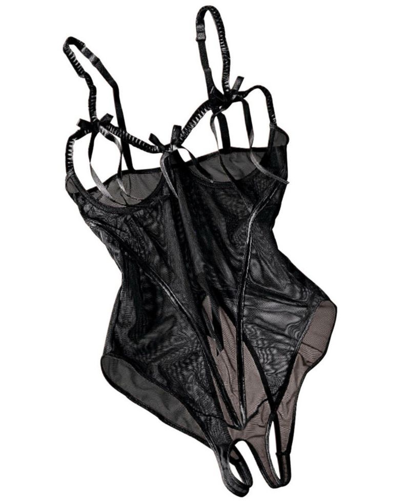 Women's Open Sheer Everyday Comfort Lingerie Teddy